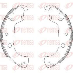 Stabdžių trinkelė REMSA 4125.00
