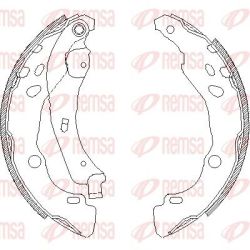 Stabdžių trinkelė REMSA 4152.00