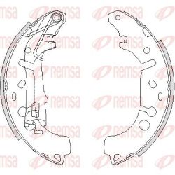 Stabdžių trinkelė REMSA 4192.00