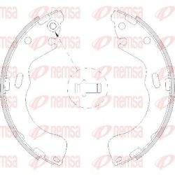 Stabdžių trinkelė REMSA 4210.00