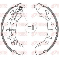 Stabdžių trinkelė REMSA 4263.00