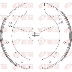 Stabdžių trinkelė REMSA 4283.00