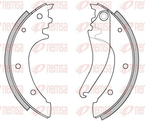 Stabdžių trinkelė REMSA 4290.00