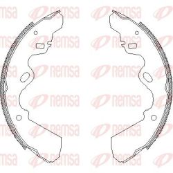 Stabdžių trinkelė REMSA 4337.00