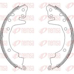 Stabdžių trinkelė REMSA 4369.00