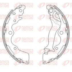 Stabdžių trinkelė REMSA 4492.00