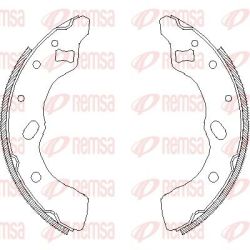 Stabdžių trinkelė REMSA 4639.00