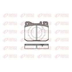 Stabdžių trinkelių rinkinys, diskinis stabdys REMSA 0010.40