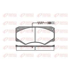 Stabdžių trinkelių rinkinys, diskinis stabdys REMSA 0047.14