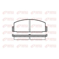 Stabdžių trinkelių rinkinys, diskinis stabdys REMSA 0100.00