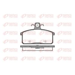 Stabdžių trinkelių rinkinys, diskinis stabdys REMSA 0128.50