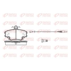 Stabdžių trinkelių rinkinys, diskinis stabdys REMSA 0141.30