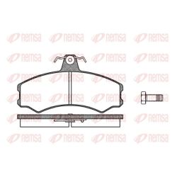 Stabdžių trinkelių rinkinys, diskinis stabdys REMSA 0143.10