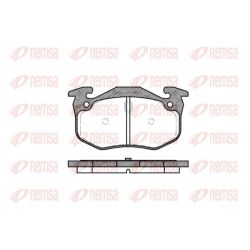 Stabdžių trinkelių rinkinys, diskinis stabdys REMSA 0144.06