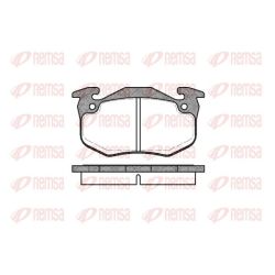 Stabdžių trinkelių rinkinys, diskinis stabdys REMSA 0144.80
