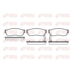 Stabdžių trinkelių rinkinys, diskinis stabdys REMSA 0149.02