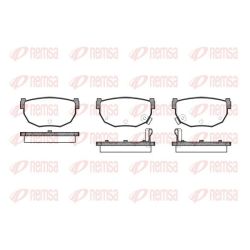 Stabdžių trinkelių rinkinys, diskinis stabdys REMSA 0151.12