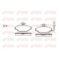 Stabdžių trinkelių rinkinys, diskinis stabdys REMSA 0169.01