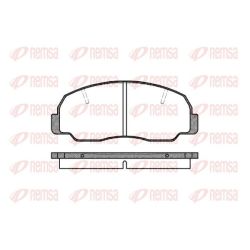 Stabdžių trinkelių rinkinys, diskinis stabdys REMSA 0178.10