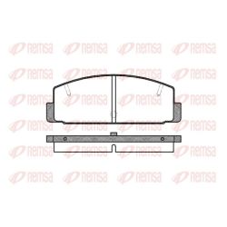 Stabdžių trinkelių rinkinys, diskinis stabdys REMSA 0179.10
