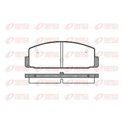 Stabdžių trinkelių rinkinys, diskinis stabdys REMSA 0179.20
