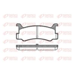 Stabdžių trinkelių rinkinys, diskinis stabdys REMSA 0213.00