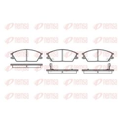 Stabdžių trinkelių rinkinys, diskinis stabdys REMSA 0224.02