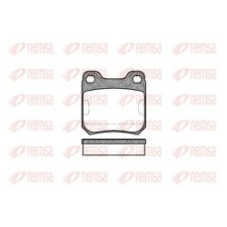 Stabdžių trinkelių rinkinys, diskinis stabdys REMSA 0239.00