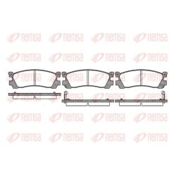 Stabdžių trinkelių rinkinys, diskinis stabdys REMSA 0248.02