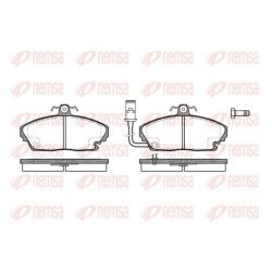 Stabdžių trinkelių rinkinys, diskinis stabdys REMSA 0250.01