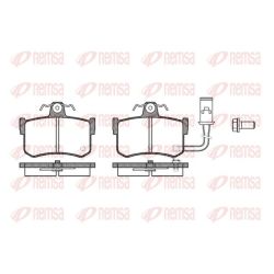 Stabdžių trinkelių rinkinys, diskinis stabdys REMSA 0251.01