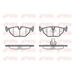 Stabdžių trinkelių rinkinys, diskinis stabdys REMSA 0265.15