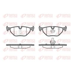 Stabdžių trinkelių rinkinys, diskinis stabdys REMSA 0265.40