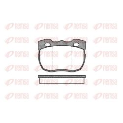 Stabdžių trinkelių rinkinys, diskinis stabdys REMSA 0267.00