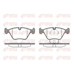 Stabdžių trinkelių rinkinys, diskinis stabdys REMSA 0270.00