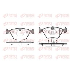 Stabdžių trinkelių rinkinys, diskinis stabdys REMSA 0270.13