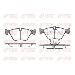 Stabdžių trinkelių rinkinys, diskinis stabdys REMSA 0270.15