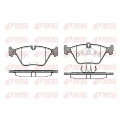 Stabdžių trinkelių rinkinys, diskinis stabdys REMSA 0270.25