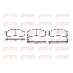 Stabdžių trinkelių rinkinys, diskinis stabdys REMSA 0273.02