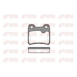 Stabdžių trinkelių rinkinys, diskinis stabdys REMSA 0282.10