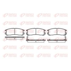 Stabdžių trinkelių rinkinys, diskinis stabdys REMSA 0291.02