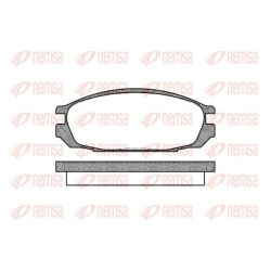 Stabdžių trinkelių rinkinys, diskinis stabdys REMSA 0292.00