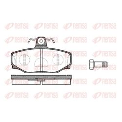 Stabdžių trinkelių rinkinys, diskinis stabdys REMSA 0297.10