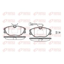 Stabdžių trinkelių rinkinys, diskinis stabdys REMSA 0305.12