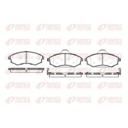 Stabdžių trinkelių rinkinys, diskinis stabdys REMSA 0318.82