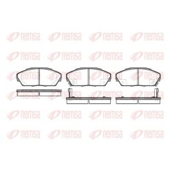 Stabdžių trinkelių rinkinys, diskinis stabdys REMSA 0323.02