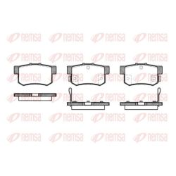 Stabdžių trinkelių rinkinys, diskinis stabdys REMSA 0325.32