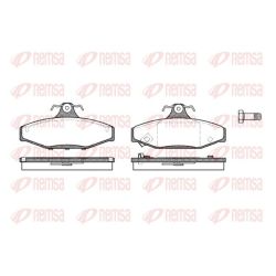 Stabdžių trinkelių rinkinys, diskinis stabdys REMSA 0335.12