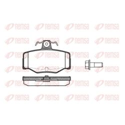 Stabdžių trinkelių rinkinys, diskinis stabdys REMSA 0343.00