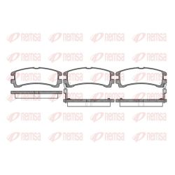 Stabdžių trinkelių rinkinys, diskinis stabdys REMSA 0347.02